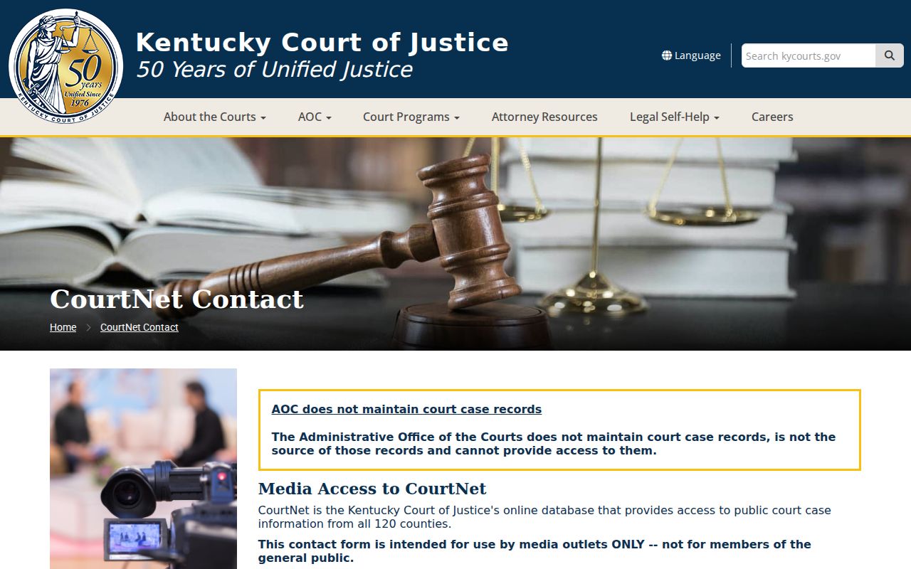 Letcher County criminal court cases CourtNet access limits